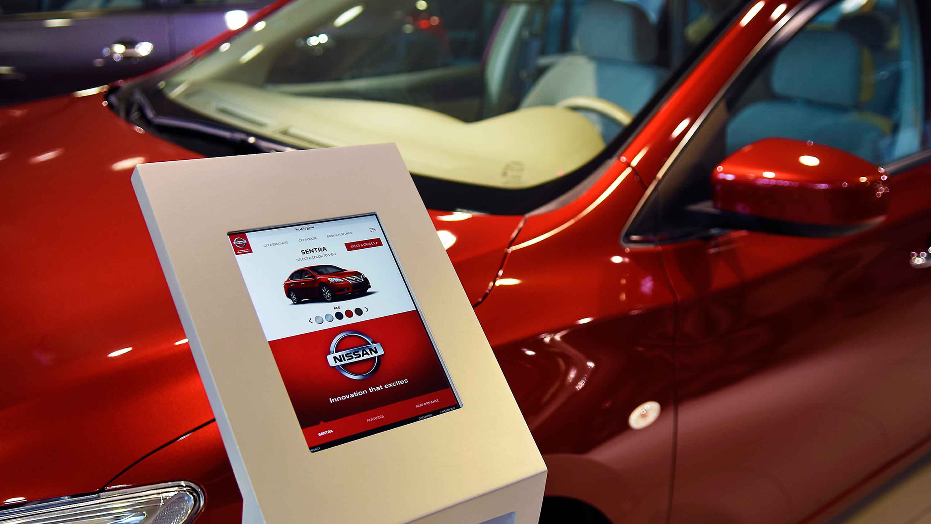 Showroom iPad Stand