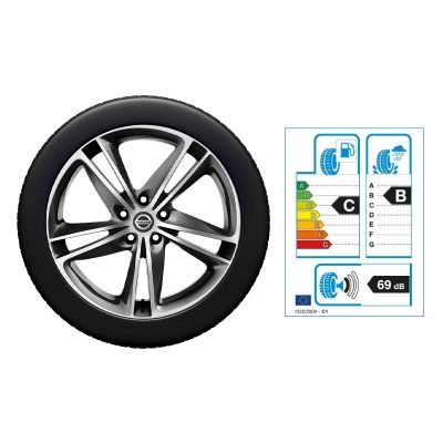 NISSAN QASHQAI 19"-Winterkomplettrad Aluminium, Dunkel Grau