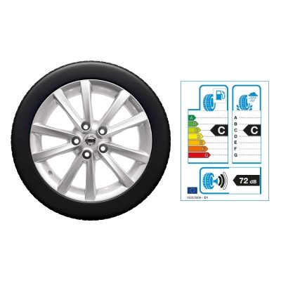 NISSAN X-TRAIL 17"-Winterkomplettrad Aluminium, Silber