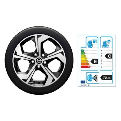 NISSAN X-TRAIL 17"-Winterkomplettrad Aluminium, Silber