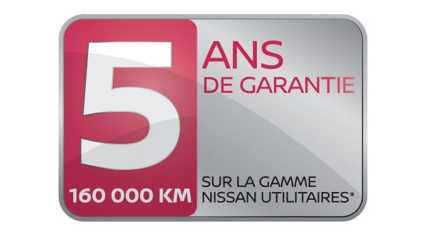 Logo garantie 5 ans Nissan