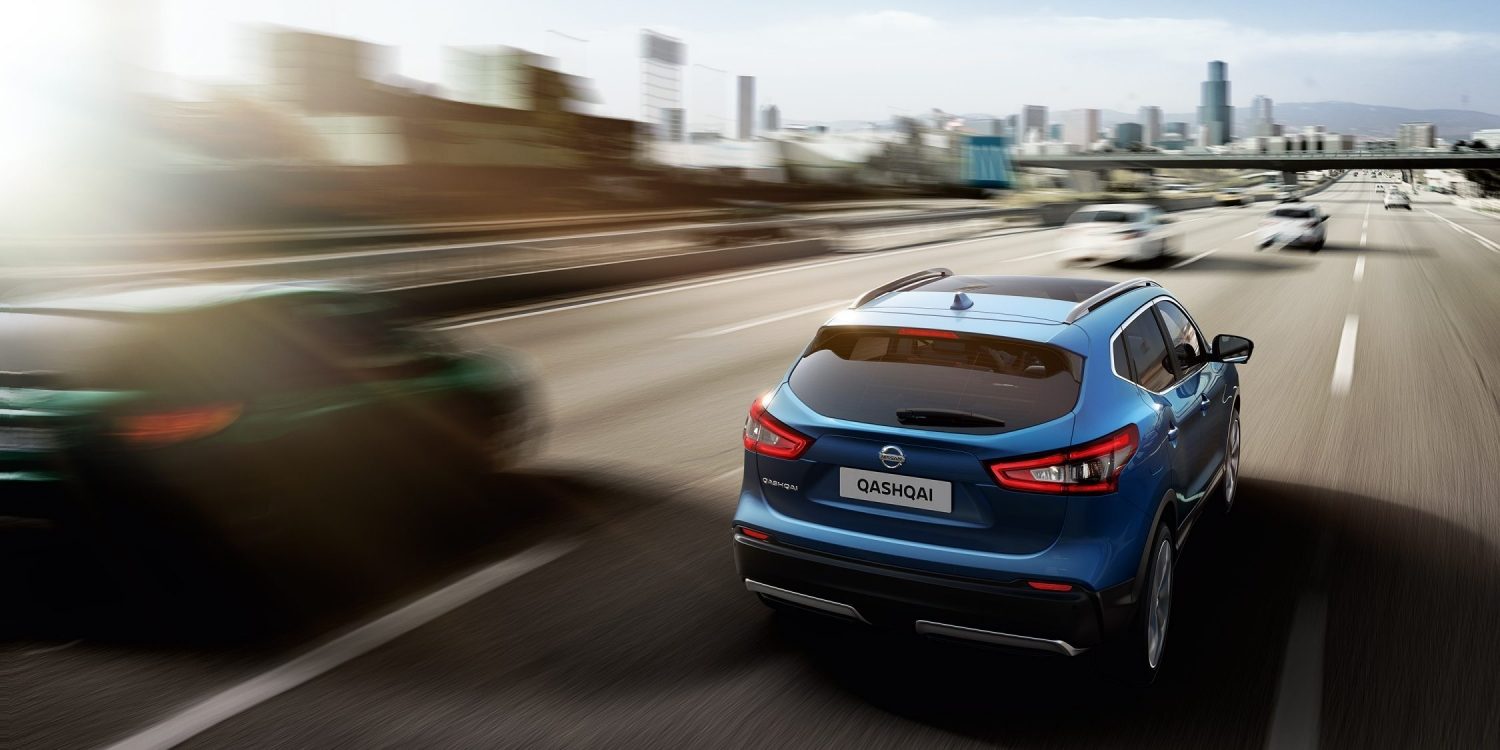 Qashqai Rear driving shot