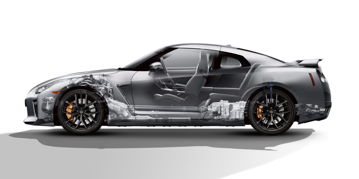 NISSAN GT-R – трансмисия с два съединителя