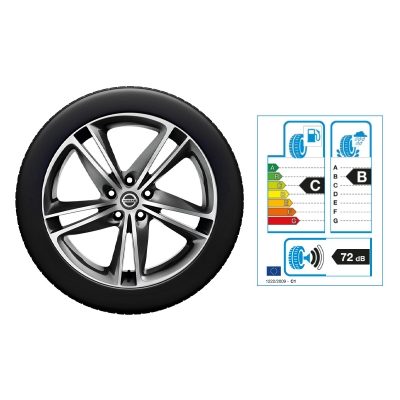 NISSAN QASHQAI 19"-Winterkomplettrad Aluminium, Dunkel Grau
