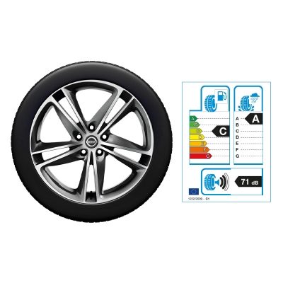 NISSAN X-TRAIL 19"-Winterkomplettrad Aluminium, Dunkelgrau