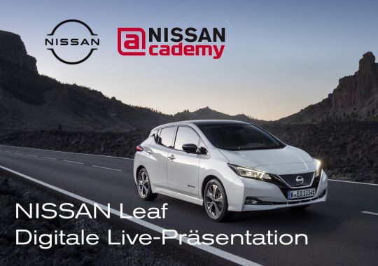 NISSAN LEAF Digitale Live-Präsentation