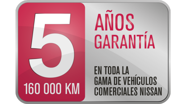 5 años de garantía