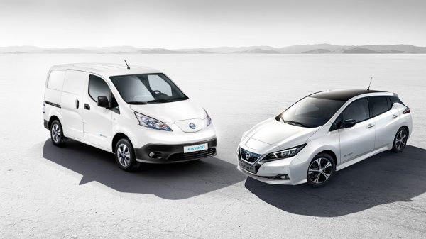 Nissan electric cars range