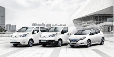 Gama de vehículos eléctricos de Nissan