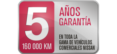 NV200 5 años de garantía