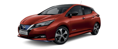 New Nissan LEAF Tekna front view