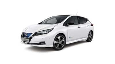 New Nissan LEAF Tekna front view