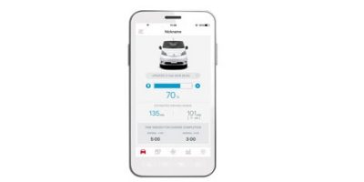 e-NV200 Evalia conecta el vehículo a tu smartphone
