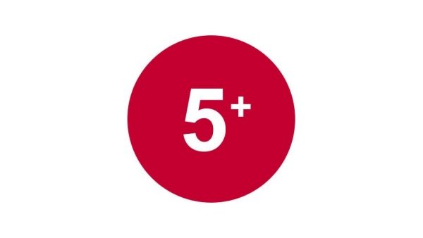 5 plus