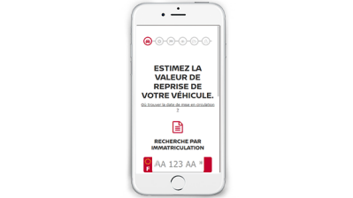 Application pour estimer son véhicule