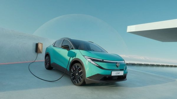 Nouvelle Nissan Leaf en charge