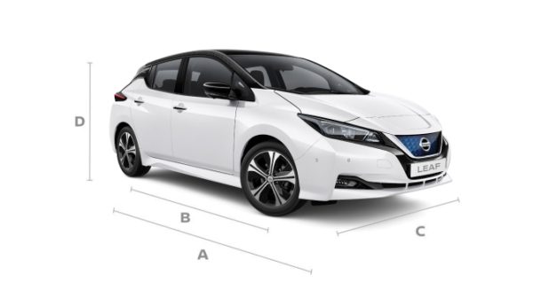 Nissan Leaf mesures
