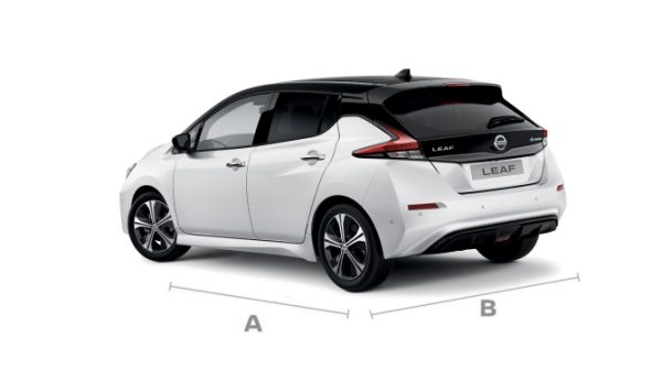 Nissan Leaf dimensions