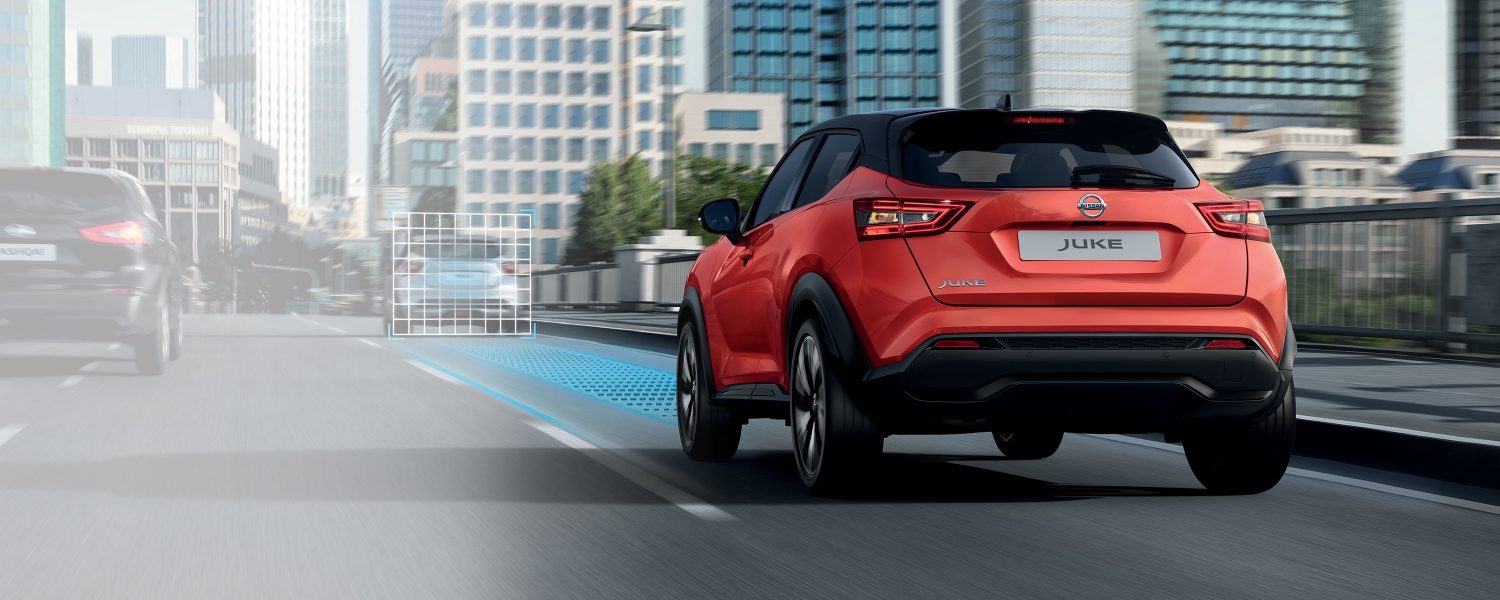 Juke rear with ProPILOT illustration
