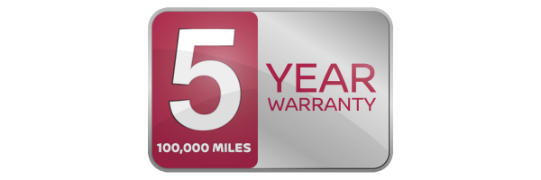 Nissan 5-year warranty logo