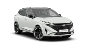 White Nissan Qashqai N-Design