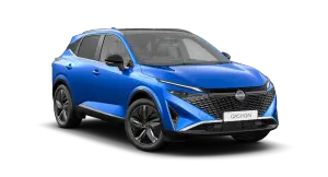 Blue nissan qashqai tekna