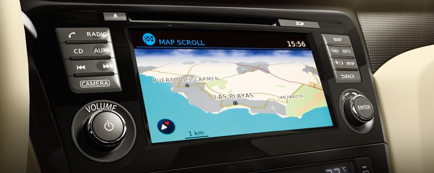 NissanConnect with smartphone apps navigation system