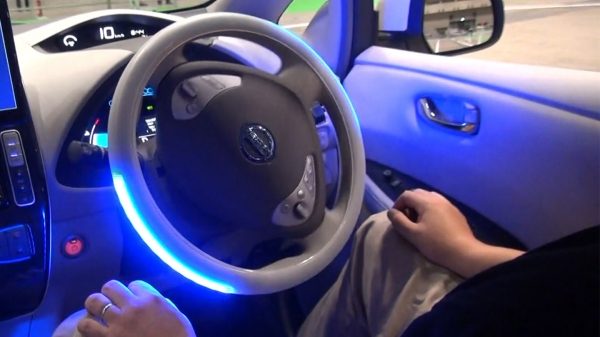Experience Nissan - Veículo elétrico - Painel de instrumentos
