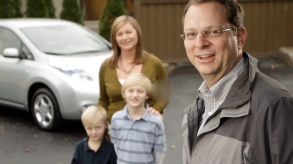 nissan leaf familie