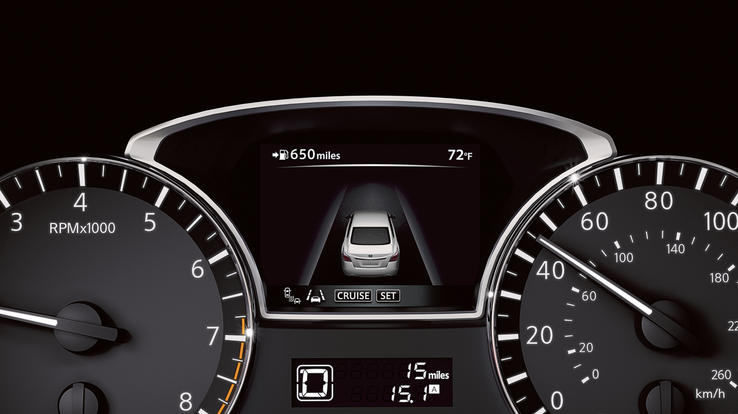 תצוגת Advanced Drive-Assist®