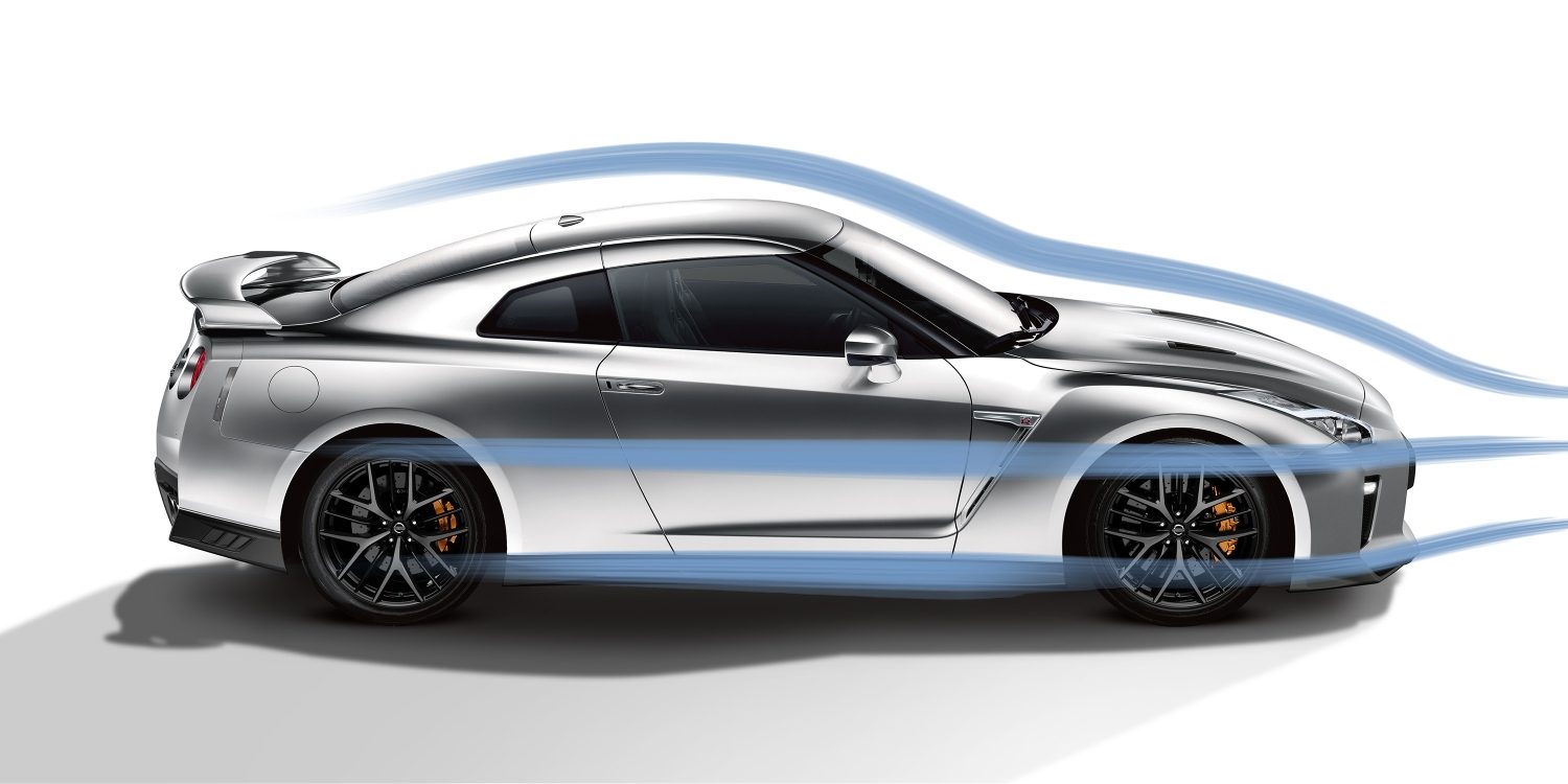 NISSAN GT-R – аеродинамичната задна част