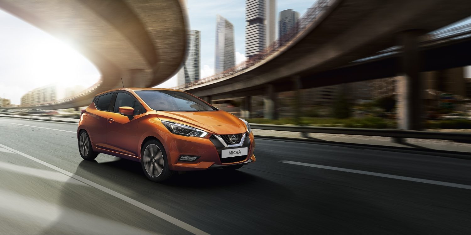 Design extérieur de la Nissan MICRA