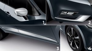 Nissan Micra PACK EXTÉRIEUR PLUS VIBRANT CHROME