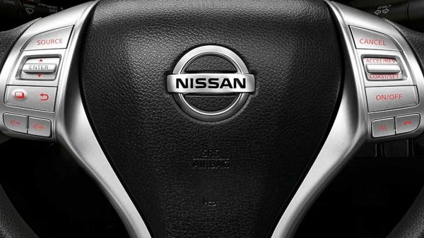 Nissan Navara Multi Function Steering Wheel