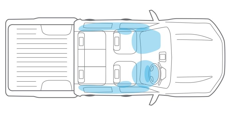 Nissan Navara airbags
