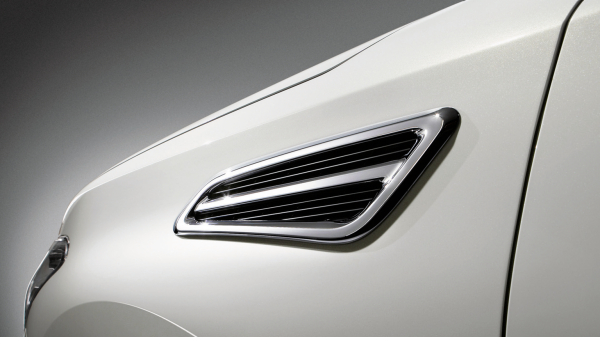 Chrome Air Intake Vent