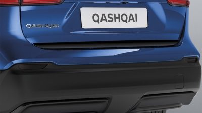 Qashqai trunk lower finisher, black
