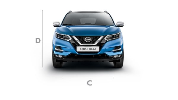 Yeni Nissan Qashqai ön görünüm