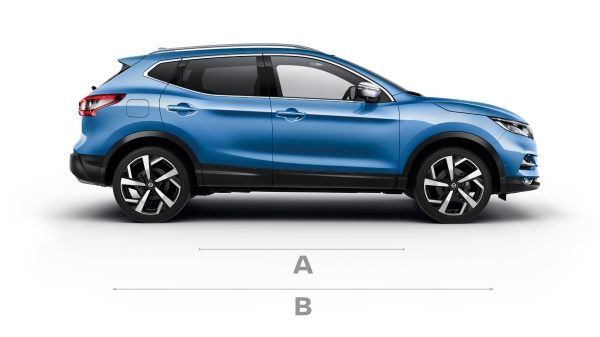 Yeni Nissan Qashqai yandan görünüm