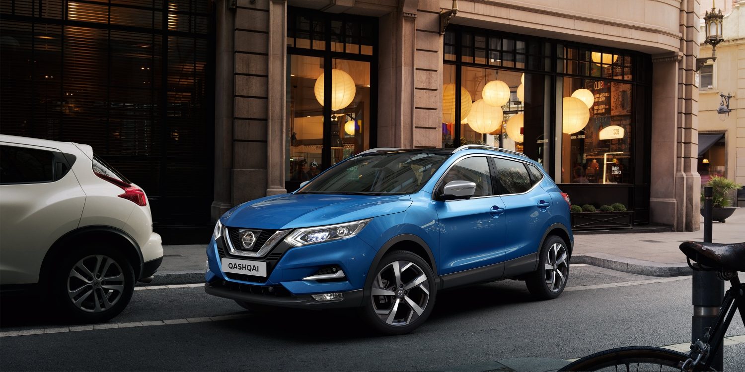 Qashqai 3/4 front parking