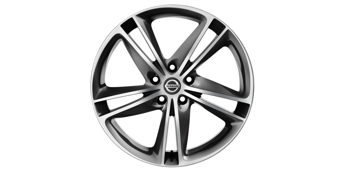 19-дюймовый литой диск IBISCUS для Nissan X-TRAIL, серый, полированный