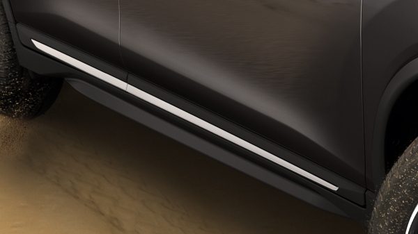 STRIPE DOOR SILLS, CHROME