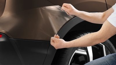 X-Trail rear bumper anti scratch protection film