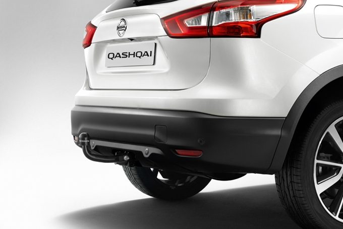 Qashqai, fast dragkoppling