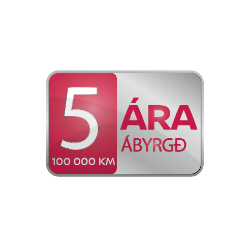 5 year warranty