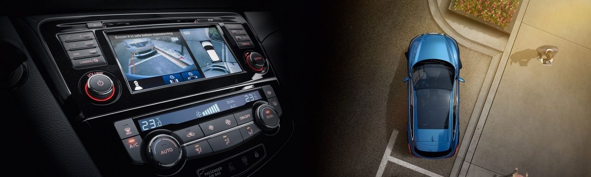 נסיעת מבחן - תמרון חניה עם מצלמת 360 בניסאן קשקאי