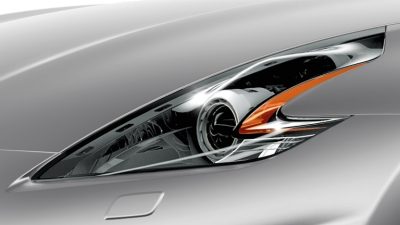 Nissan 370Z Coupe – פנסים קדמיים בצורת בומרנג