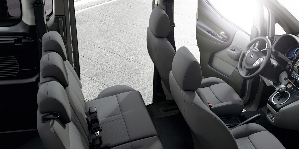 New Nissan e-NV200 Evalia interior view