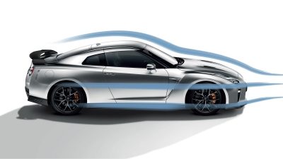 האווירודינמיקה של ה-Nissan GT-R