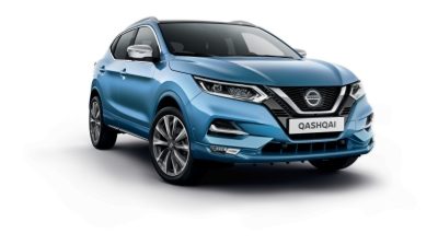 Immagini frontali 3/4 Nissan QASHQAI